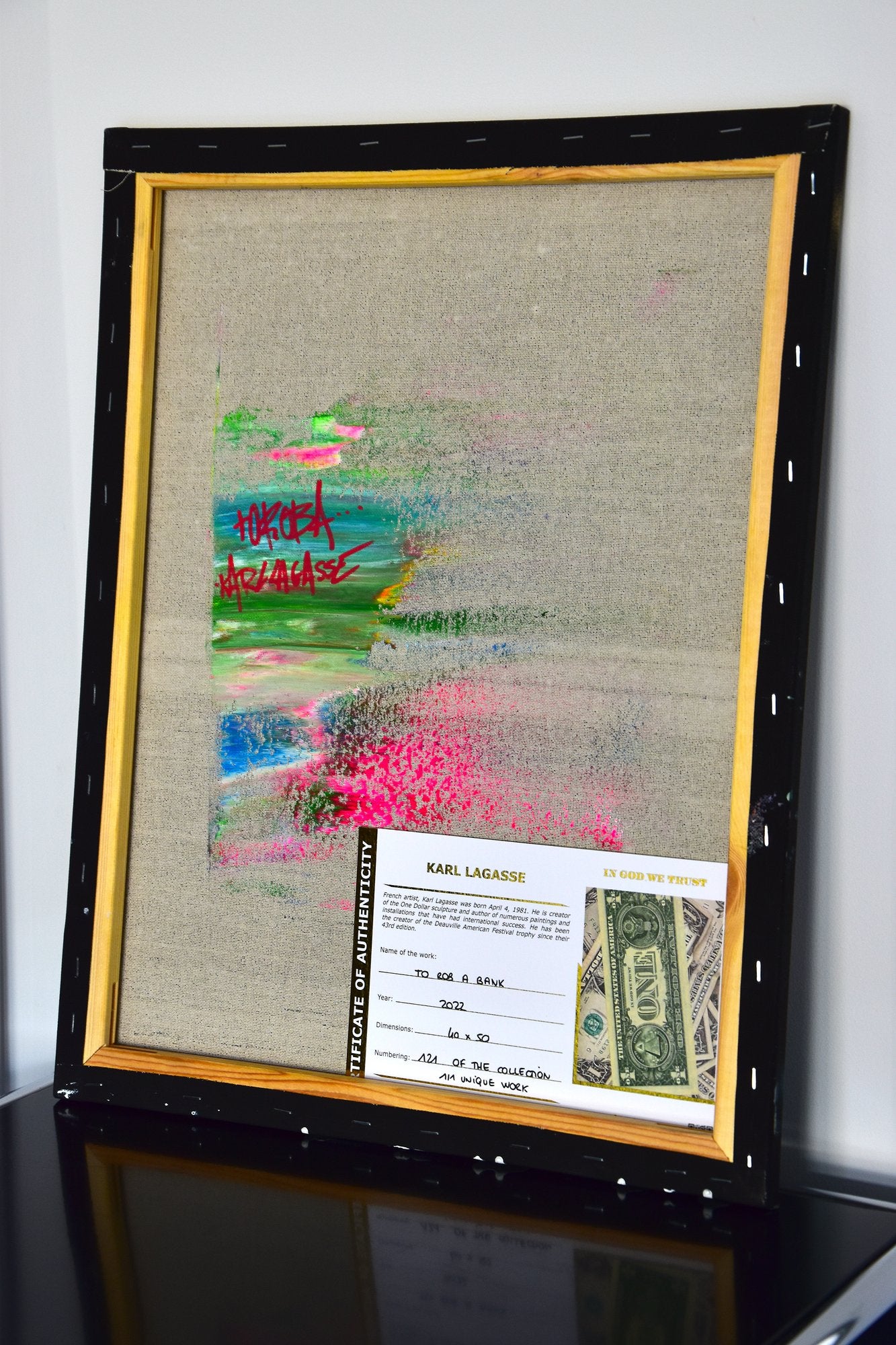 Karl Lagasse (1981) - TABLEAU - TO ROB A BANK