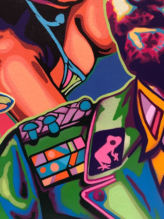 Frank Arias (dictator flank) - Selfie on the beach-wake up guys