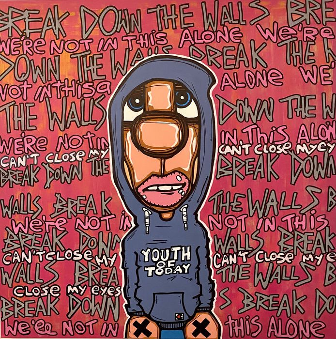 DrewBert Art - Youth Crew 88