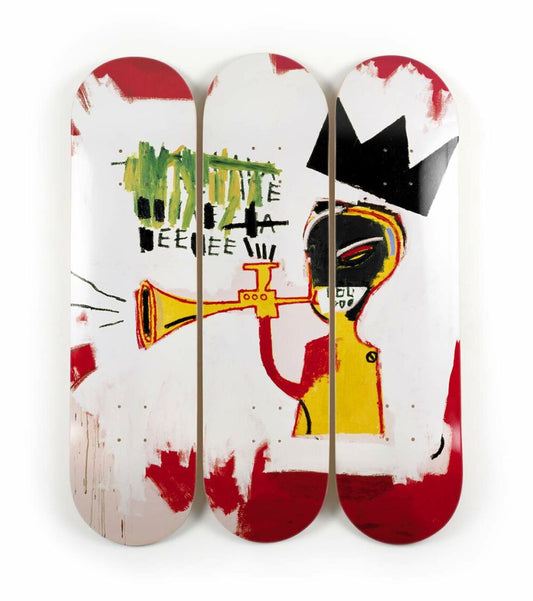 TROMPETTE , JEAN-MICHEL BASQUIAT